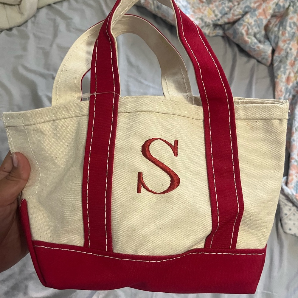 LL Bean boat and tote mini